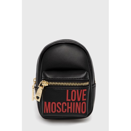 Love Moschino brelok kolor czarny Love Moschino ONE ANSWEAR.com