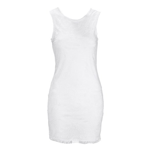 Sukienka Lakish biały halens-pl bialy cień do powiek