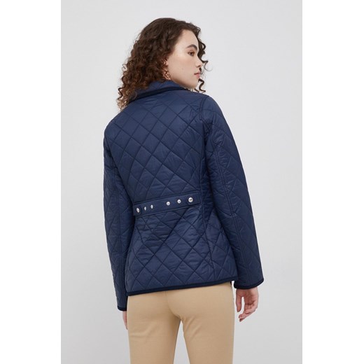 Polo Ralph Lauren kurtka damska kolor granatowy przejściowa Polo Ralph Lauren L ANSWEAR.com