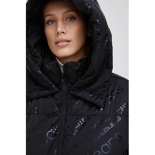 Calvin Klein Jeans Kurtka damska kolor czarny zimowa XS ANSWEAR.com