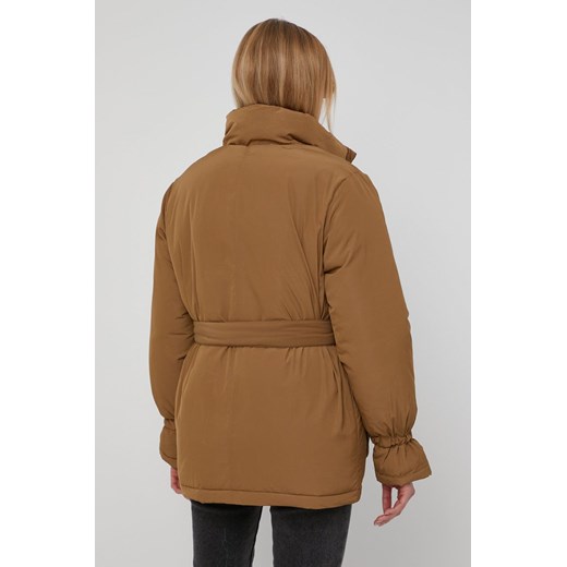 Vero Moda kurtka damska kolor brązowy zimowa Vero Moda XL ANSWEAR.com promocja