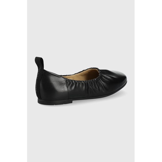 Marc O'Polo baleriny skórzane Kelia kolor czarny 41 ANSWEAR.com