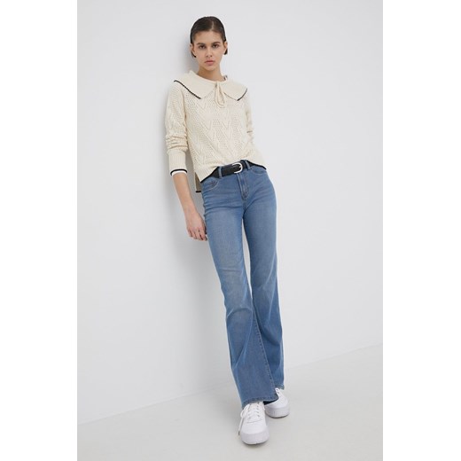 JDY jeansy damskie medium waist Jdy XS/32 ANSWEAR.com