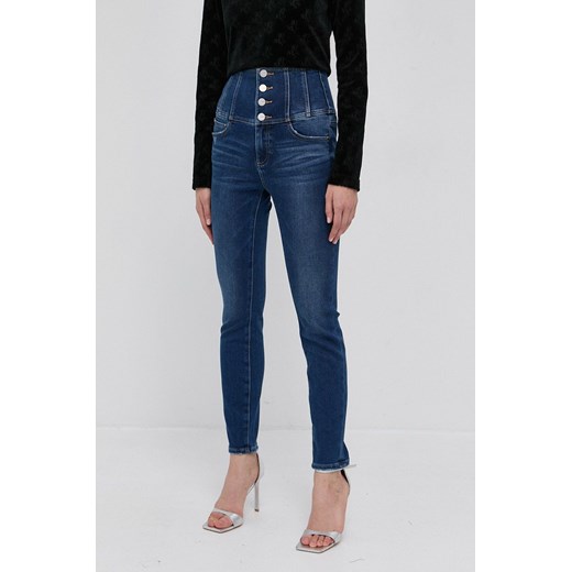 Miss Sixty Jeansy z domieszką kaszmiru Glenda damskie high waist Miss Sixty 27 okazja ANSWEAR.com