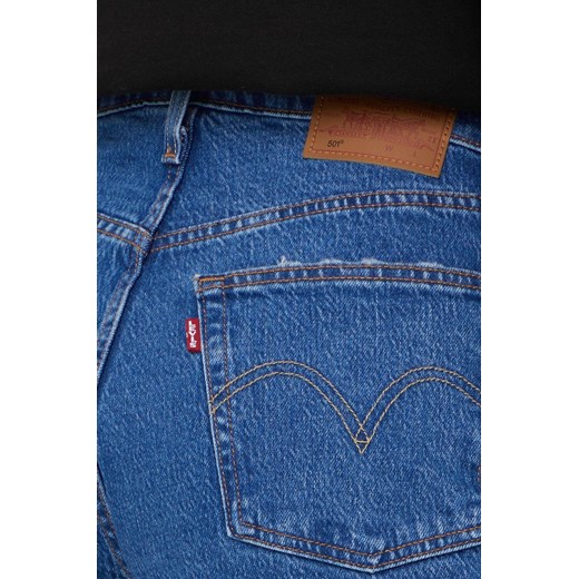 Levi&apos;s jeansy 501 damskie high waist 24/30 wyprzedaż ANSWEAR.com