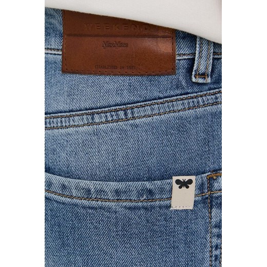 Weekend Max Mara Jeansy damskie high waist 38 ANSWEAR.com