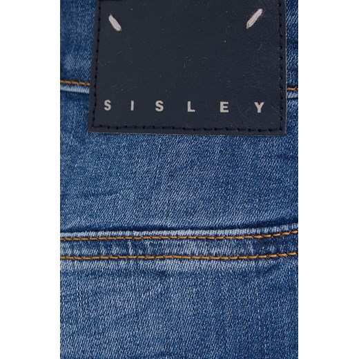 Sisley jeansy Papeete damskie high waist Sisley 25 ANSWEAR.com