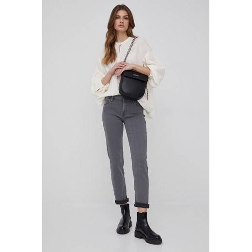Lee jeansy ELLY GREY RYLEE damskie medium waist Lee 28/31 ANSWEAR.com