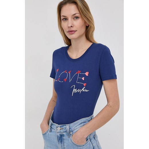 Love Moschino T-shirt damski Love Moschino 34 ANSWEAR.com