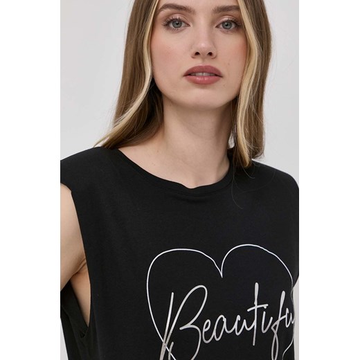 Morgan t-shirt damski kolor czarny Morgan XS ANSWEAR.com