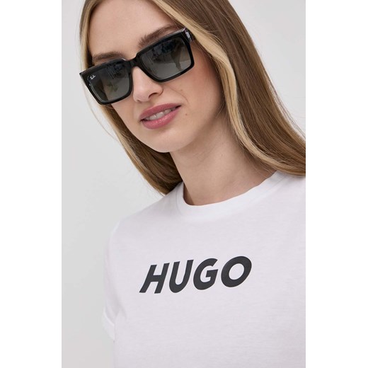 Bluzka damska Hugo Boss z krótkim rękawem 