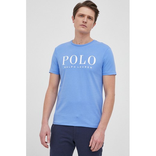 T-shirt męski Polo Ralph Lauren na wiosnę młodzieżowy bawełniany z krótkimi rękawami 