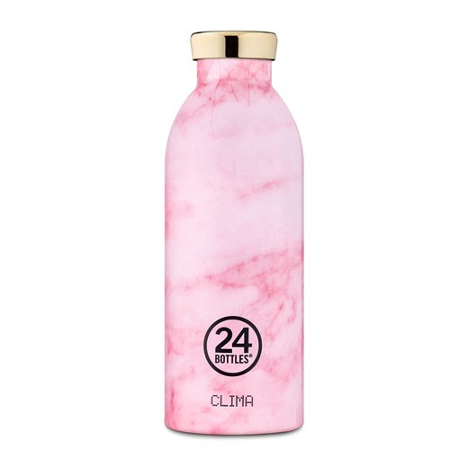 24bottles butelka Clima Pink Marble 500ml Clima.500.Pink.Marble-PinkMarble ze sklepu ANSWEAR.com w kategorii Bidony i butelki - zdjęcie 135103779