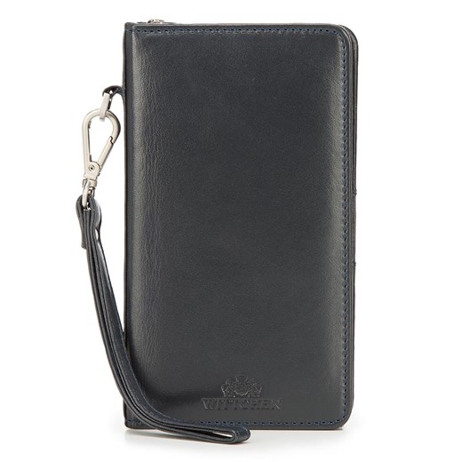 Damski portfel skórzany z kieszenią na telefon ze sklepu WITTCHEN w kategorii Portfele damskie - zdjęcie 135119576