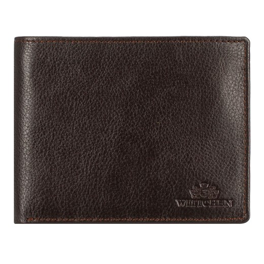 Skórzany portfel męski mieszczący dowód rejestracyjny brązowy ze sklepu WITTCHEN w kategorii Portfele męskie - zdjęcie 135128137