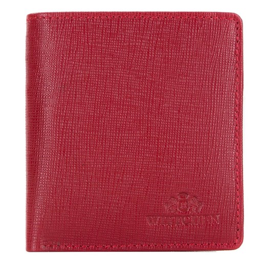 Skórzany portfel damski czerwony ze sklepu WITTCHEN w kategorii Portfele damskie - zdjęcie 135128166