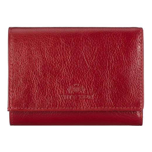 Damski portfel skórzany poziomy czerwony ze sklepu WITTCHEN w kategorii Portfele damskie - zdjęcie 135128217