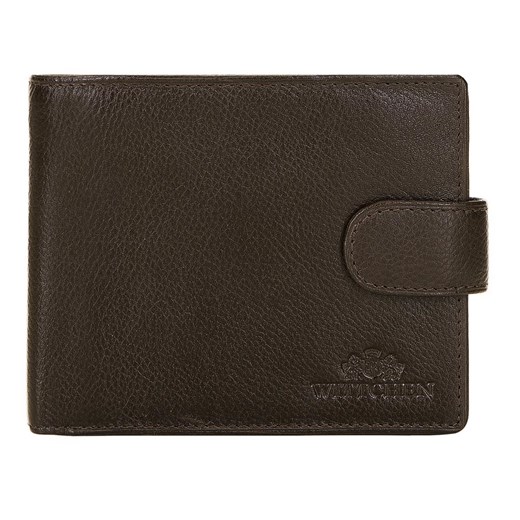 Męski portfel skórzany rozkładany brązowy ze sklepu WITTCHEN w kategorii Portfele męskie - zdjęcie 135128227