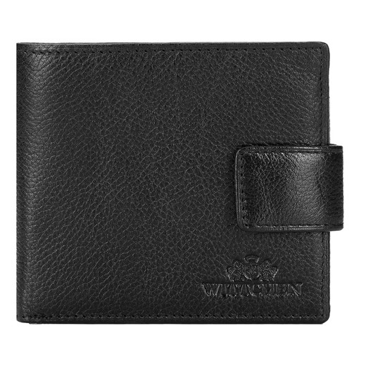 Męski portfel skórzany z RFID czarny ze sklepu WITTCHEN w kategorii Portfele męskie - zdjęcie 135128247