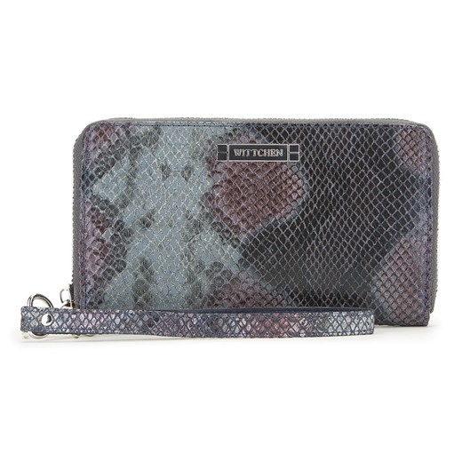 Damski portfel ze skóry lizard duży ze sklepu WITTCHEN w kategorii Portfele damskie - zdjęcie 135128305