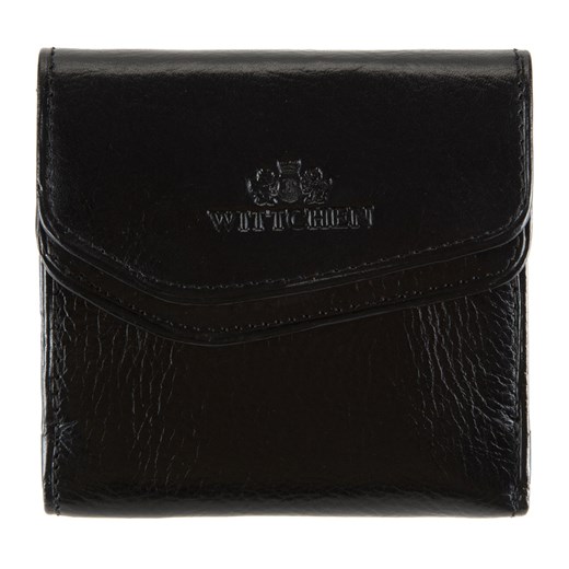 Męski portfel skórzany kwadratowy czarny ze sklepu WITTCHEN w kategorii Portfele damskie - zdjęcie 135129885