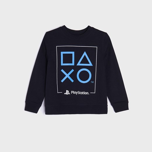 Sinsay - Bluza Playstation - Czarny Sinsay 116 promocja Sinsay