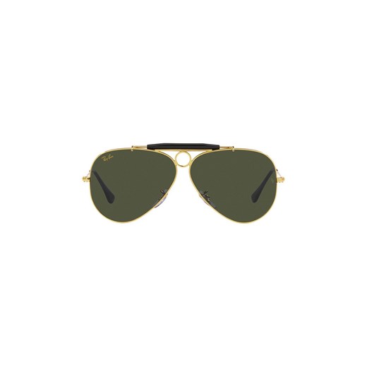 Ray-Ban okulary przeciwsłoneczne kolor złoty 58 ANSWEAR.com