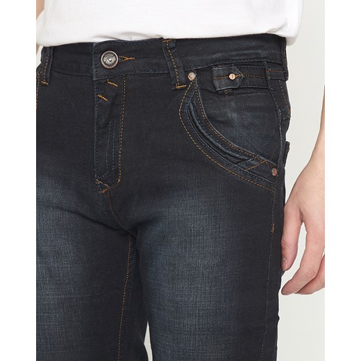 Czarne męskie jeansy - Odzież Royalfashion.pl S - 36 royalfashion.pl