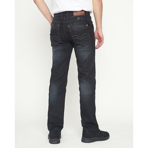 Czarne męskie jeansy - Odzież Royalfashion.pl L - 40 royalfashion.pl