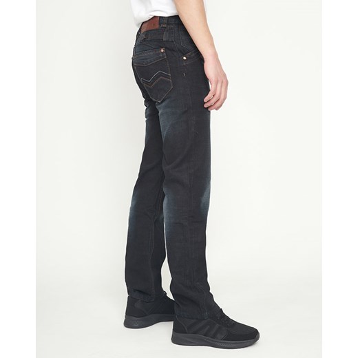 Czarne męskie jeansy - Odzież Royalfashion.pl L - 40 royalfashion.pl