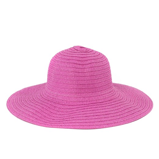 Damski kapelusz plażowy szaleo fioletowy kapelusz