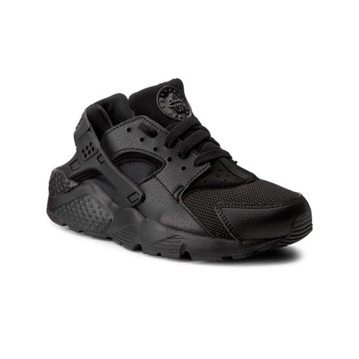 Buty Huarache Run (GS) 654275 016 Czarny Nike 38_5 MODIVO wyprzedaż