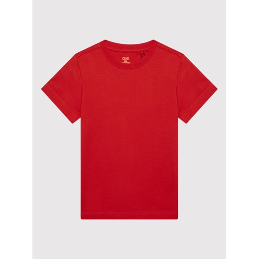 T-Shirt 1402004 Czerwony Regular Fit Ovs 9_10Y wyprzedaż MODIVO