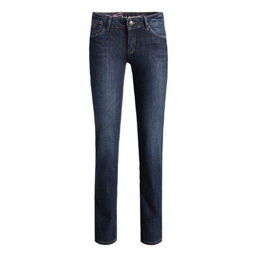 Dżinsy ciemnoniebieski halens-pl szary jeans