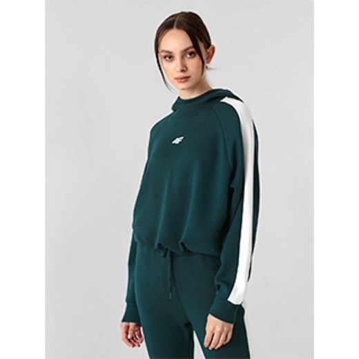Damska bluza dresowa nierozpinana z kapturem 4F BLD018 XS wyprzedaż Sportstylestory.com