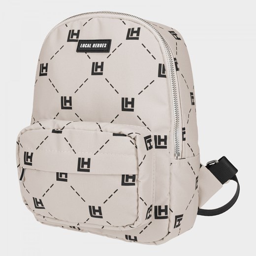Damski mini plecak LOCAL HEROES MONOGRAM NUDE MINI BACKPACK Local Heroes one size okazyjna cena Sportstylestory.com