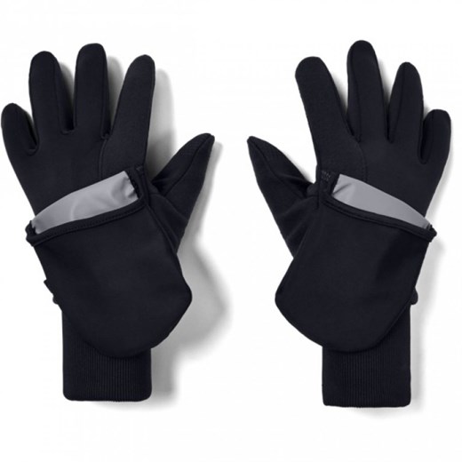Damskie rękawiczki do biegania UNDER ARMOUR Run Convertible Gloves Under Armour XL promocyjna cena Sportstylestory.com