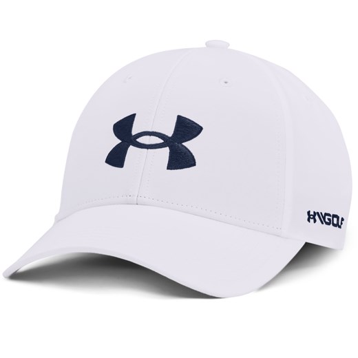 Męska czapka z daszkiem UNDER ARMOUR Golf96 Hat - biała Under Armour One-size Sportstylestory.com