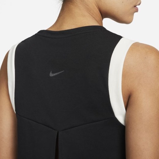 Damska koszulka bez rękawów Nike Yoga Dri-FIT - Czerń Nike M Nike poland