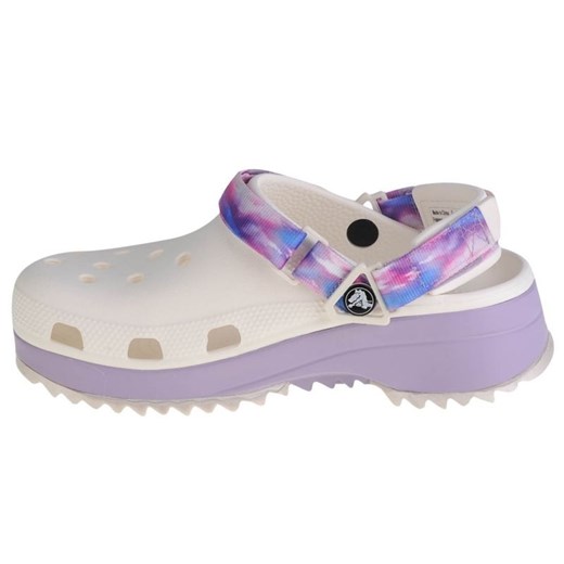 Klapki Crocs Classic Hiker Dream Clog W 207772-577 białe fioletowe Crocs 38 ButyModne.pl