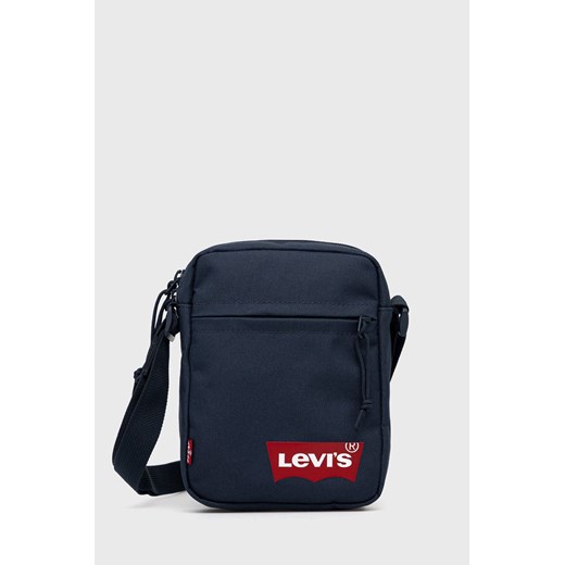 Levi&apos;s Saszetka kolor granatowy ze sklepu ANSWEAR.com w kategorii Saszetki - zdjęcie 135273265