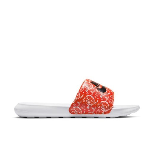Klapki damskie z nadrukiem Nike Victori One - Pomarańczowy Nike 40.5 Nike poland
