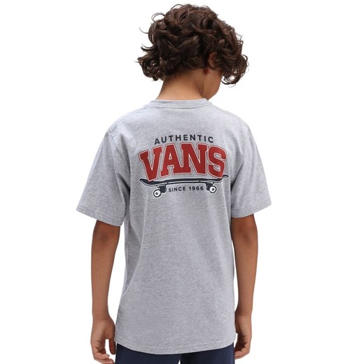 Vans Koszulka chłopięca SK8 Horizon SS boys Athletic Heather VN0A7SI6ATH szara S Vans L Mall