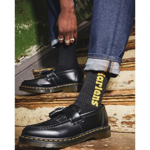 Skarpety Dr. Martens SOCKS VERTICAL LOGO Black AD018001 Dr. Martens M/L wyprzedaż Martensy.pl