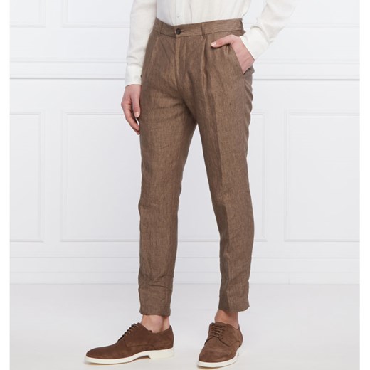 Joop! Collection Lniane spodnie | Loose fit 52 Gomez Fashion Store wyprzedaż