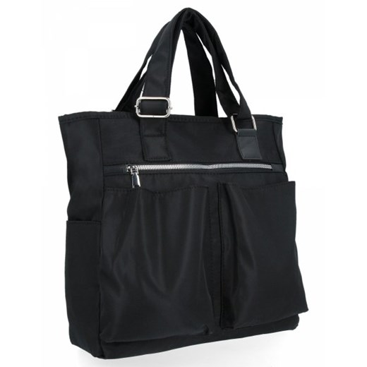 Uniwersalna Torebka Damska Shopper Bag firmy Hernan 50909 Czarna (kolory) Hernan promocja PaniTorbalska