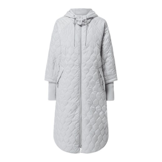 Płaszcz pikowany o kroju oversized z odpinanym kapturem model ‘Profy’ Free/quent L Peek&Cloppenburg 