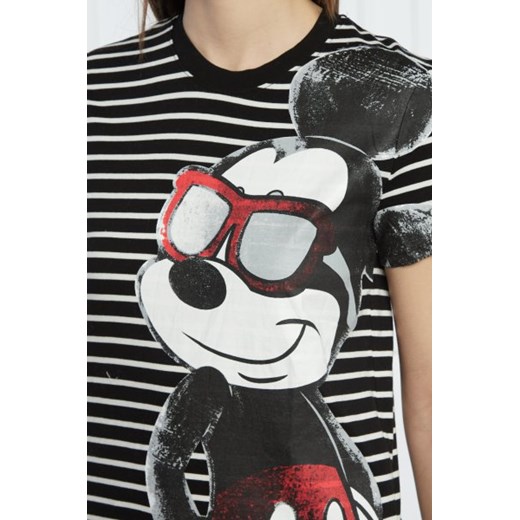 Desigual T-shirt DESIGUAL X MICKEY MOUSE | Regular Fit Desigual M promocja Gomez Fashion Store