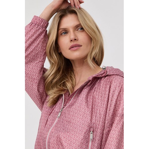 MICHAEL Michael Kors kurtka damska kolor różowy przejściowa Michael Michael Kors M ANSWEAR.com