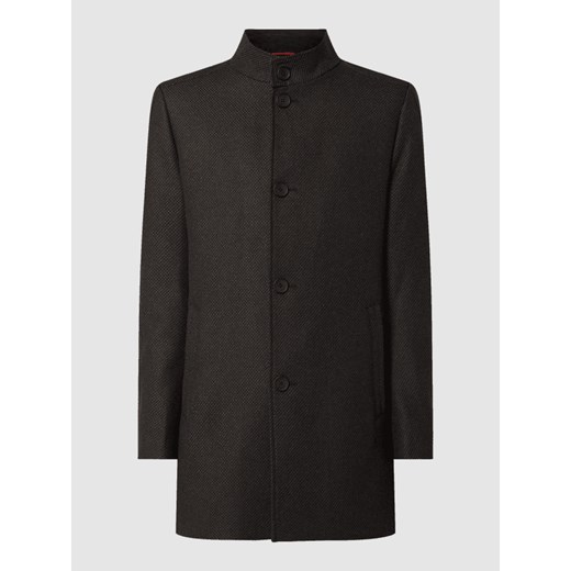 Krótki płaszcz z mieszanki wełny model ‘Cioxford’ Cinque 50 wyprzedaż Peek&Cloppenburg 